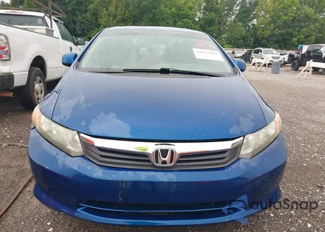 2012 Honda Civic Lx from USA, damaged, VIN 2HGFB2F5XCH538595